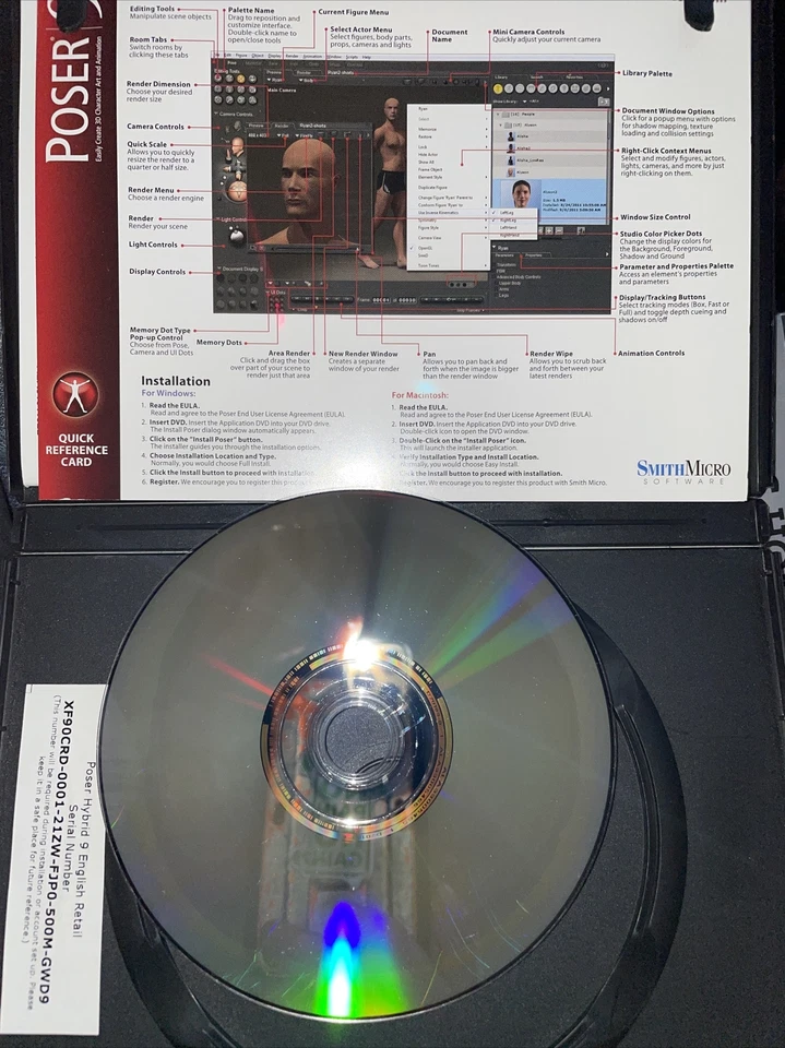 Smith Micro Poser 9 for PC, Mac - Image 2 of 4