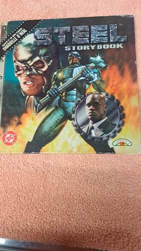 STEEL Storybook Hardback From Shaquille O'Neil Movie 1997 Landoll's Book