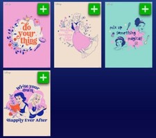 [DIGITAL] Topps Disney - Princess Create Your World 24 S1 - Color Sayings - Pick