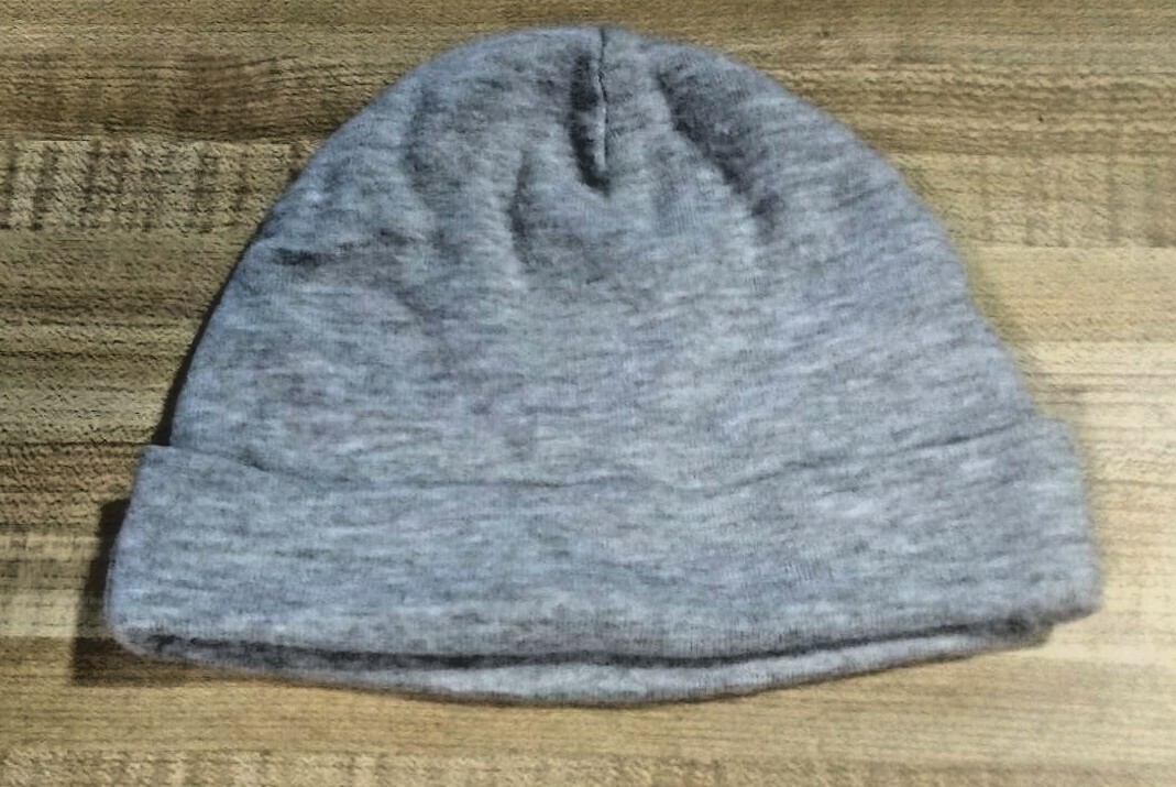 PONY Cappello berretto culla grigio misto cotone Gerber bambino ragazzo taglia 0 6 mesi