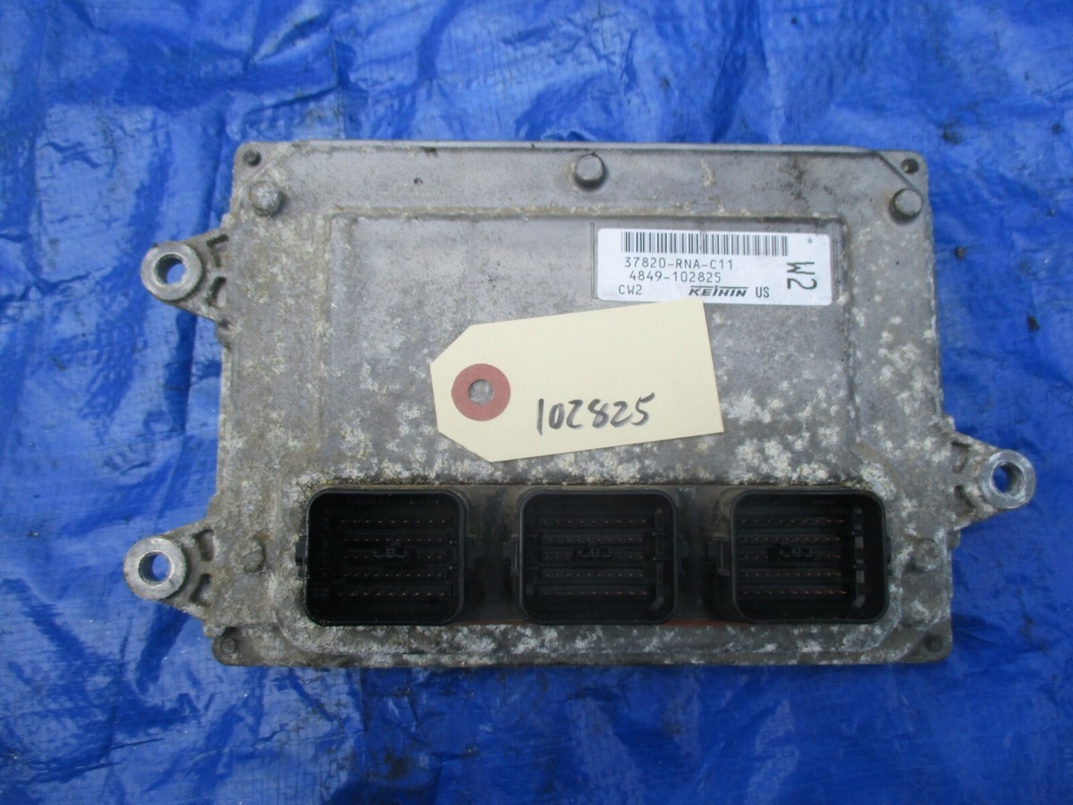 2007 Honda Civic engine computer ecu manual transmission 37820-RNA 