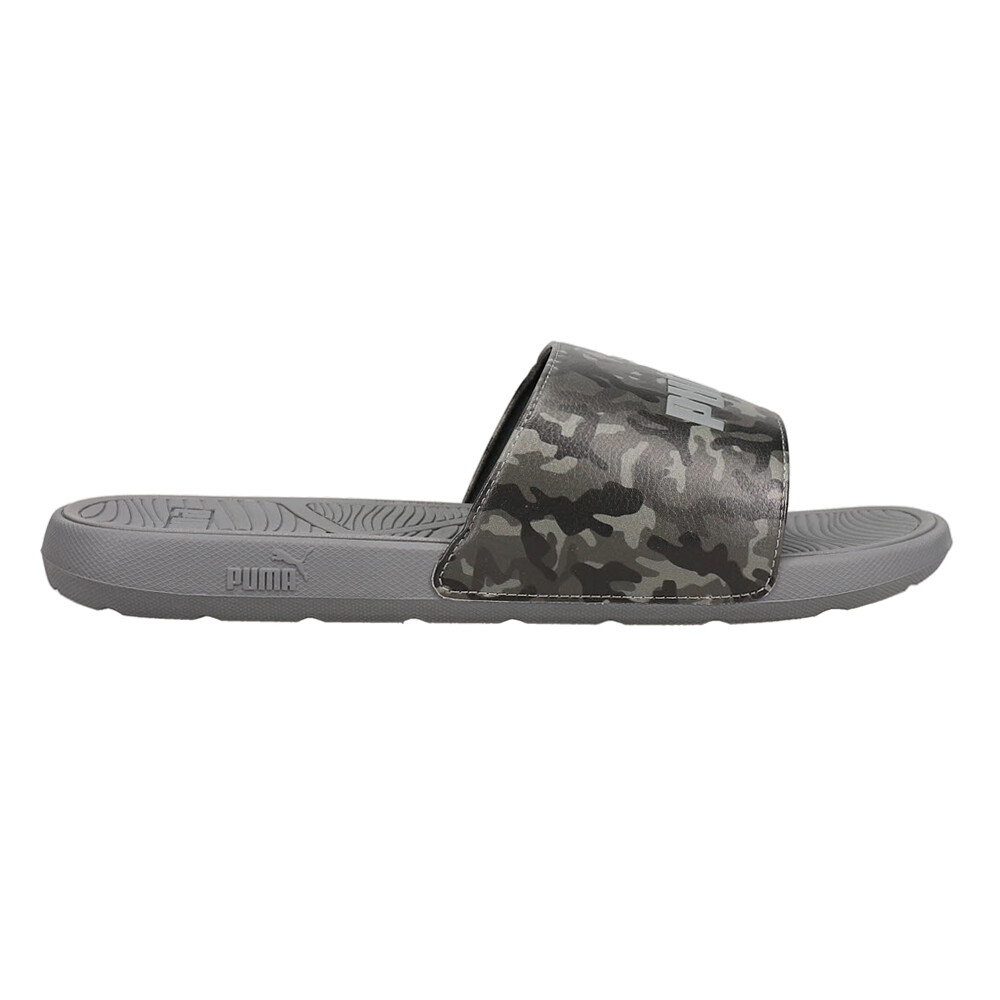 Повседневные мужские сандалии Puma Cool Cat 2.0 Camo Bx Slide серого цвета 39365102
