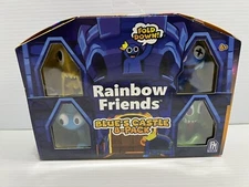 Rainbow Friends Blues Castle 8 Pack Blue Green Cyan Yellow 4 Mystery Figures New