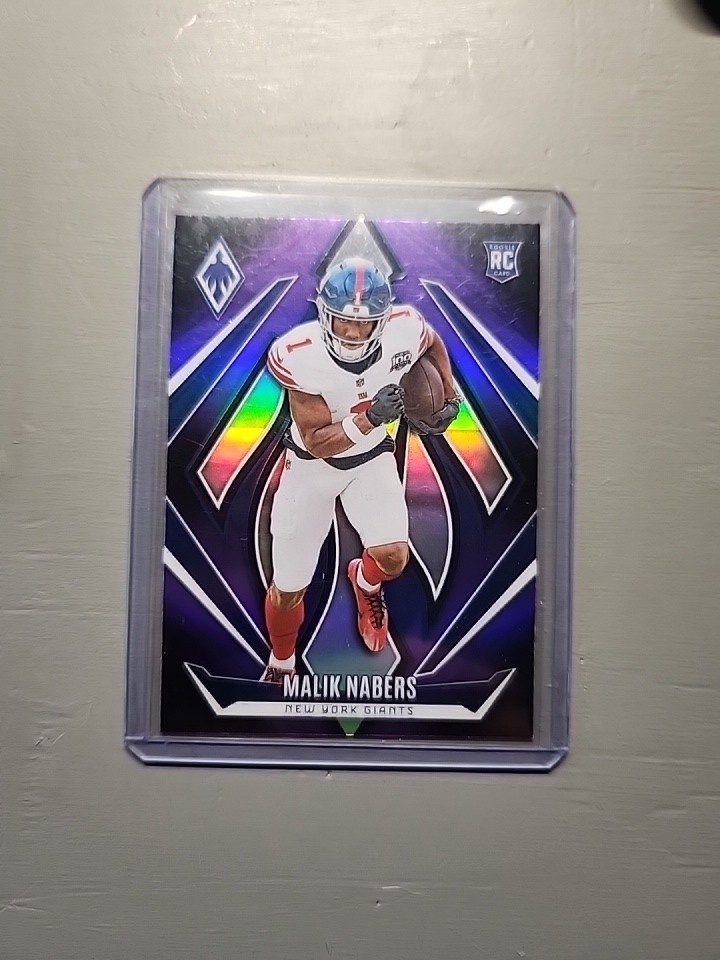 2024 Panini Phoenix - Rookies Malik Nabers #221 Purple (RC)