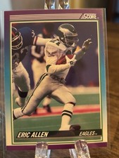 1990 Score Football - Eric Allen #121 Philadelphia Eagles Trading Card