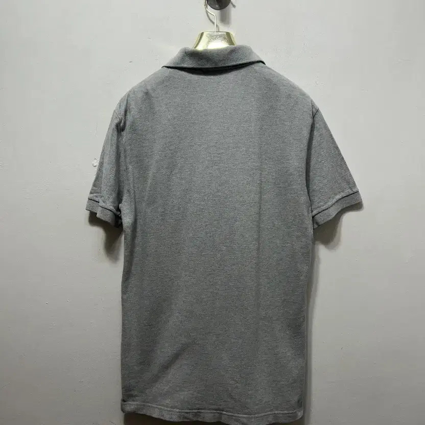 Lacoste Short Sleeve Polo Shirt Gray S Women Clean thumbnail 4