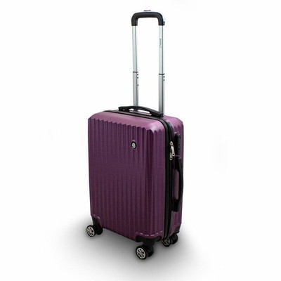 Reisekoffer Reisetrolley Handgepäck Hartschale General M Lila BARUT
