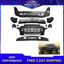 Complete Front Bumper Cover Kit with Fog Lights For 2023 2024 Chevrolet Colorado