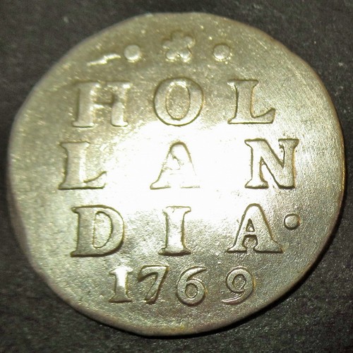 Certificate Authenticity 1730-90 Dutch Colonial New York Silver Lion Dime Hollan