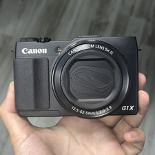 Black Canon PowerShot G1 X Mark II 13.1MP 4x Zoom Compact Digital Camera -Tested