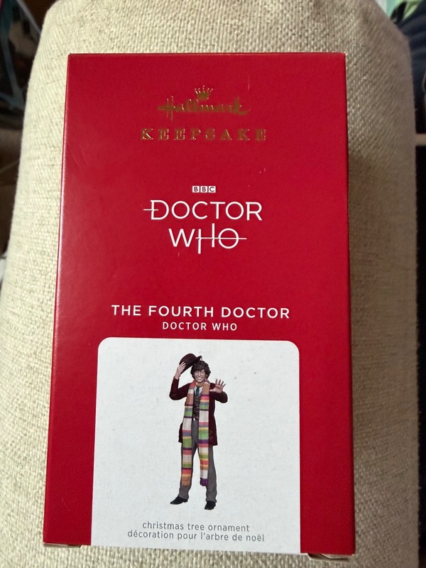 Hallmark The Fourth Doctor - Doctor Who - Keepsake Ornament 2021
