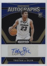 2024 Panini Prizm Draft Picks Blue 123/149 Tristan da Silva #DPA-TDS Auto 10yl