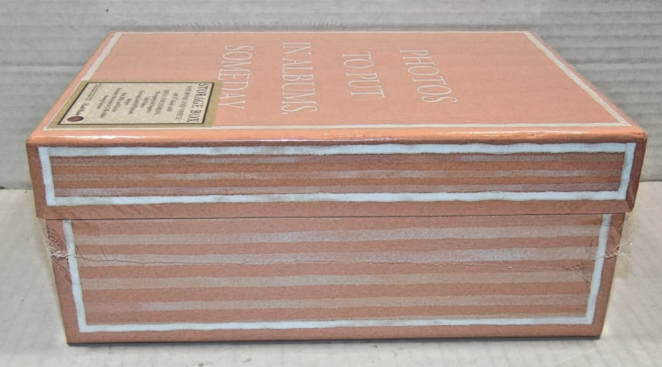 Caja de almacenamiento de fotos Punch Studio Molly & Rex fotos para poner en álbumes algún día Foto 3 de 4