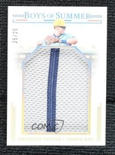 2024 Panini Boys of Summer Holo Silver 25/25 Brayden Taylor #JPM-BT w4g