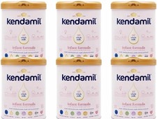 PACK OF 6 CANS - KENDAMIL - INFANT FORMULA - 28.2 oz - EXP. 10/08/2026