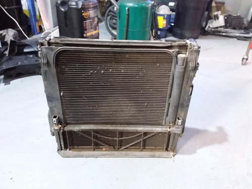 BMW X5 RADIATOR MANUAL, 3.0, M54, PETROL, E53, 02/01-12/06 01 02 03 04 05 06