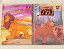 Disney's Brother Bear (Hardcover, 2003) Lion King Books Book Lot of 2