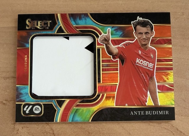 Panini Select La Liga 2025-26 ANTE BUDIMIR CA Ossasuna 10/25 Relic Patch