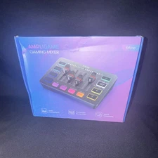 Fifine AmpliGame SC3 Gaming USB Mixer RGB - Black