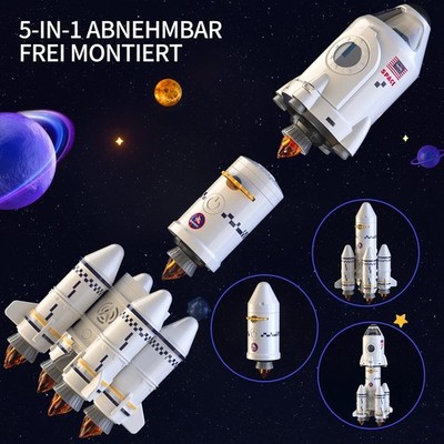 Space Shuttle Rakete Spielzeug Kinder Wissenschaft Lernspielzeug STEM Spielzeug