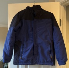Blue LL Bean Kids Winter / Snow Jacket Size 10-12 in Excellent Condition