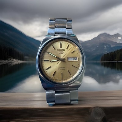 Seiko 5 Automatic 17 Jewels Watch 35 Mm For Men