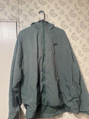 Nike Therma-FIT Men's Hooded Full Zip Track Jacket Green 2XL Fleece