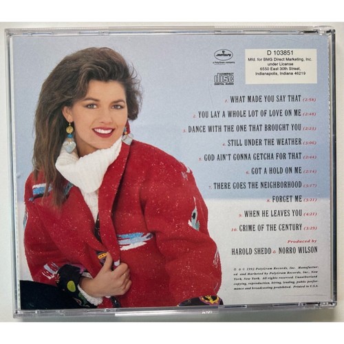 Shania Twain CD 1993 PolyGram Records Inc Country Full Album Good Condition - Picture 2 of 5