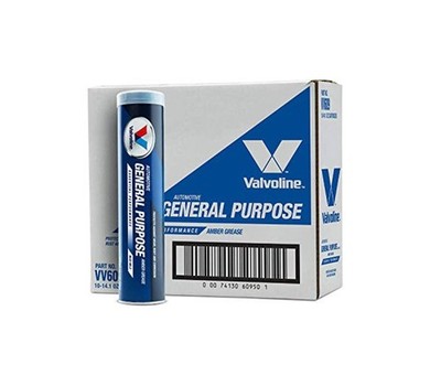 Valvoline General Purpose Amber Grease 14.1 OZ Cartridge, Case of 10