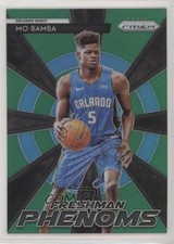 2018-19 Panini Prizm Freshman Phenoms Green Prizm Mo Bamba #20 Rookie RC 06o9