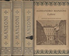 Tutte le opere di Alessandro Manzoni. Volume VII (3 tomi in cofanetto) [1970]