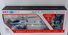 Sky Rover King Radio Control Helicopter in Blue and White SEALED