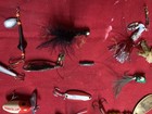 ASSORTED FISHING GEAR LURES HOOKS FLIES WEIGHTS BOX AND MORE — photo 7