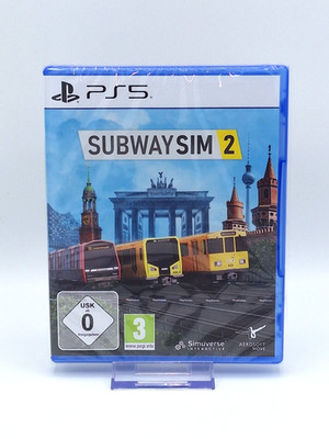 Subway Sim 2 - U-Bahn Simulator - Sony Playstation 5 - PS5 - Neu & OVP - Händler