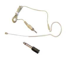 Pyle-Pro Headworn Omni-Directional Microphone 3.5mm/1/4-Inch PMEM1