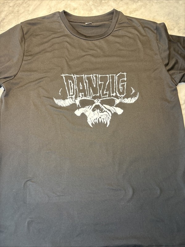 Danzig "Danzig" Samhain Heavy Metal Band Shirt Black Medium