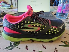 SKECHERS GOrun Ultra 2 Baskets running Femme noir rose vert EU 39 (SN 13918)