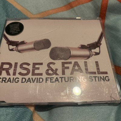 Craig David Ft. Sting RISE & FALL CD SINGLE 2003  