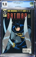 BATMAN ADVENTURES #24 CGC 9.8 DC Comics Graded Mint Ninja Cover 9/1994 Puckett
