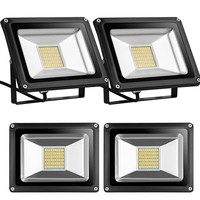 4X 12V 30W 3000LM LED Fluter AußEn Strahler Scheinwerfer Arbeitsleuchte Garten