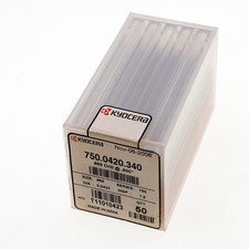 50 brocas ranuradas Kyocera Tycom PCB CNC S750 0,0420 pulgadas #58 750,0420,340