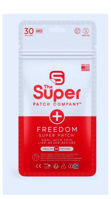 Super Patch Freedom Biofrequenz Pflaster Balance Schmerz Bewegung Wellness Patch