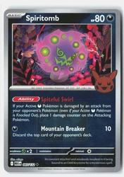 Spiritomb 087/132 Pokeween 2025 Reverse Holo Promo