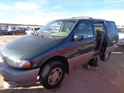 Driver Side View Mirror Power Without Memory Heated Fits 99-02 QUEST 10403