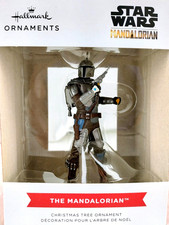 HALLMARK 3  Ornament - The Mandalorian - Star Wars - Mandalorian - 2021
