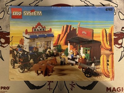 LEGO System 6765 Western Cowboys Bank Paper Instruction Manual