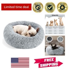 Environmentally Friendly 20" Light Grey Pet Bed - Anti-Slip Bottom Included