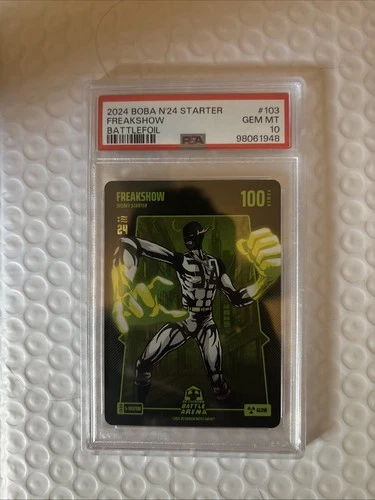 2024 Bo Jackson Battle Arena N’24 Starter Freak show Battlefoil PSA 10