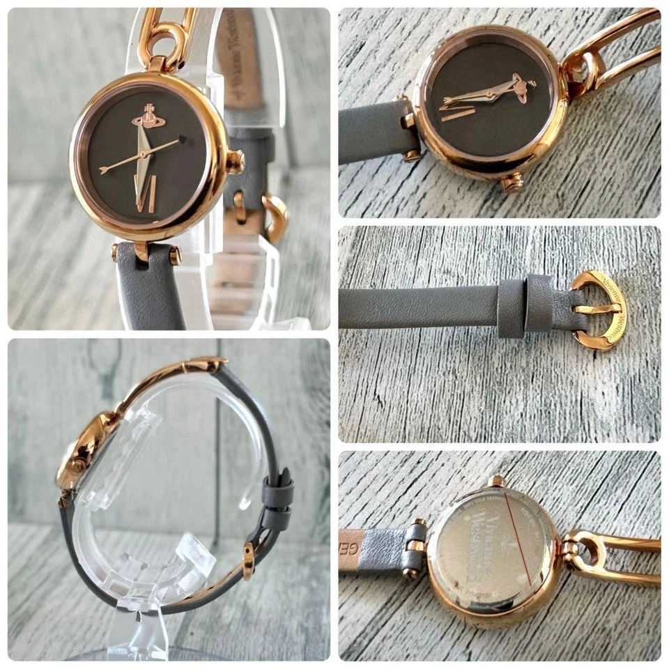 Vivienne Westwood Wristwatch pink gold High Quality From Japan Women's Pre-owned - Image 2 of 4