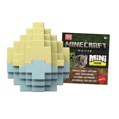 MINECRAFT MOVIE MINI MODE-Figur im SPAWN EGG (MATTEL) - NEU OVP # JFB65 Garrett